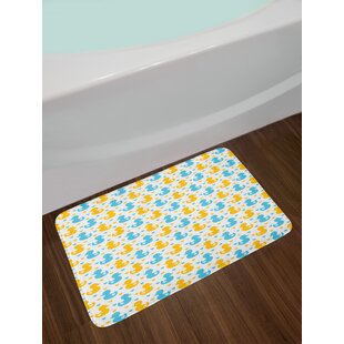 bath rubber rug mat duck rugs backing non